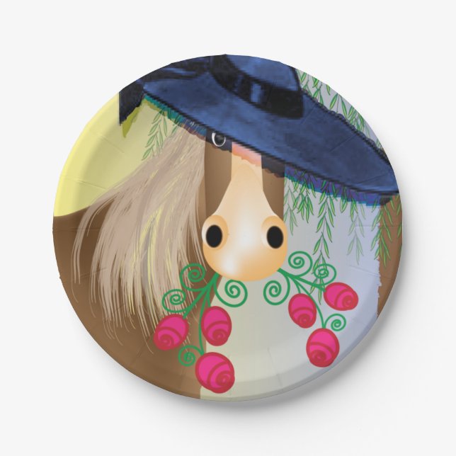 Race Day Paper Plate (Front)