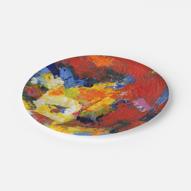 Race Day Paper Plate (Angled)