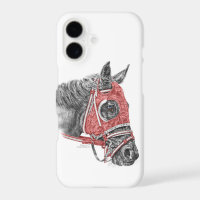 Race Horse Portrait Silks