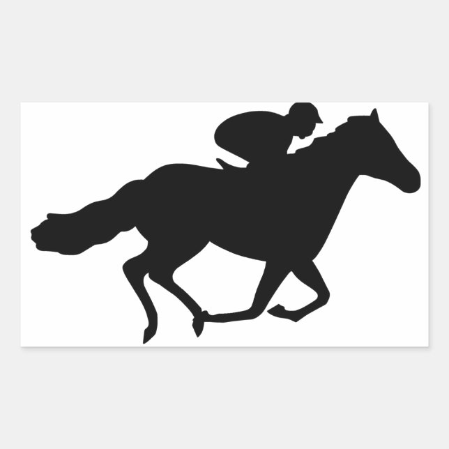 Race Horse Sticker (Front)