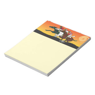 Race Horses Notepad