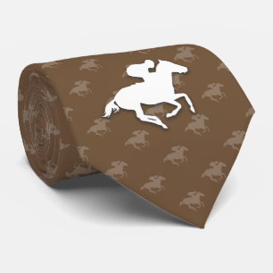 Race Horses Sport Gifts Tie