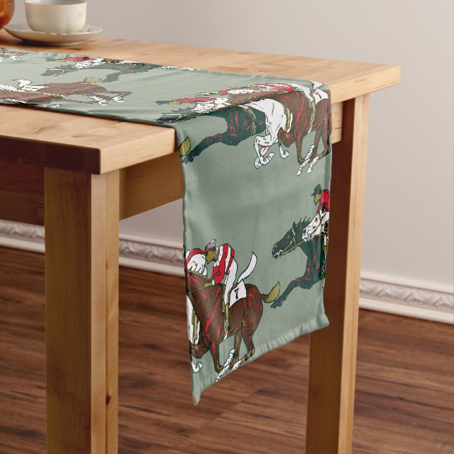 Race Horses Table Runner (In Situ)
