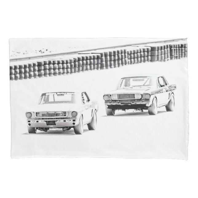 Race Me To Sleep Pillowcase (Front)