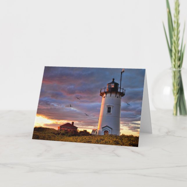 Race Point Lighthouse Card (Front)