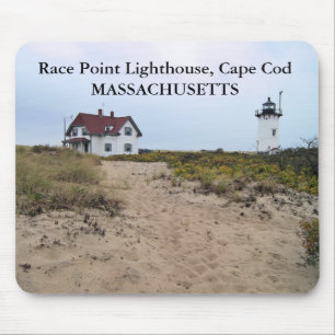 Race Point Lighthouse, Massachusetts Mousepad