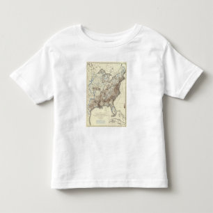 Race Population Density 1870 Toddler T-shirt