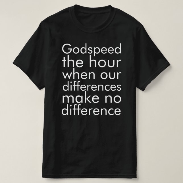 Race relation and human equality T-Shirt (Design Front)
