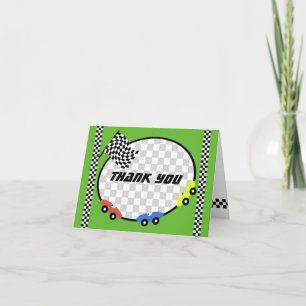 Race Time Thank You Card