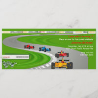 Race to the Finish Invitation