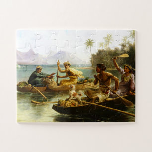 Race to the market, Chevalier  Jigsaw Puzzle