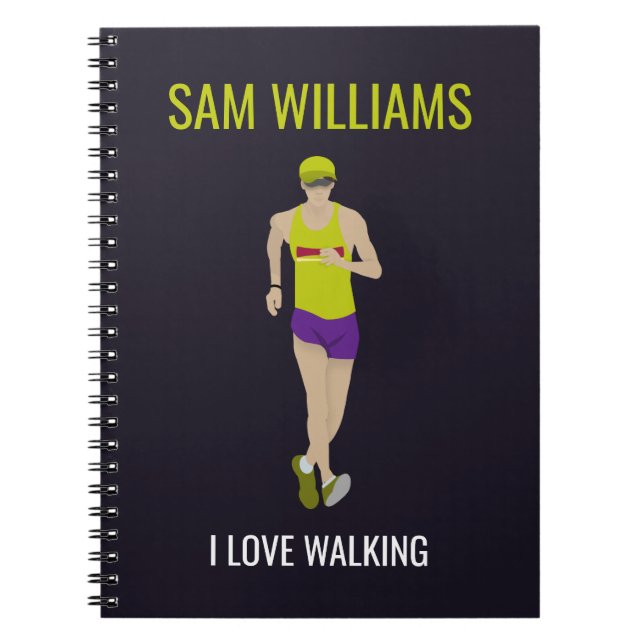 Race Walking Notebook (Front)