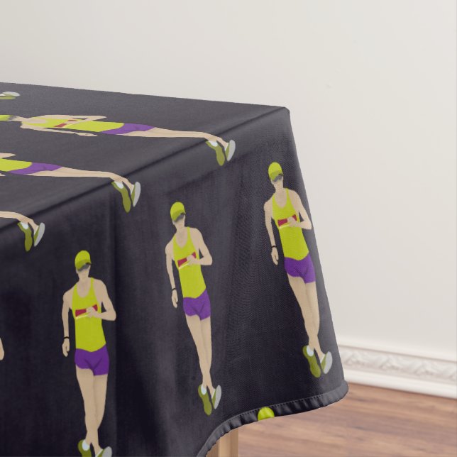 Race Walking Tablecloth (In Situ)
