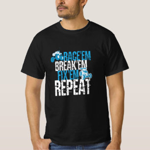 RaceEm FixEm RC Car T-Shirt