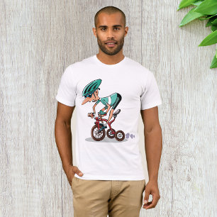 Racer On Tricycle Mens T-Shirt