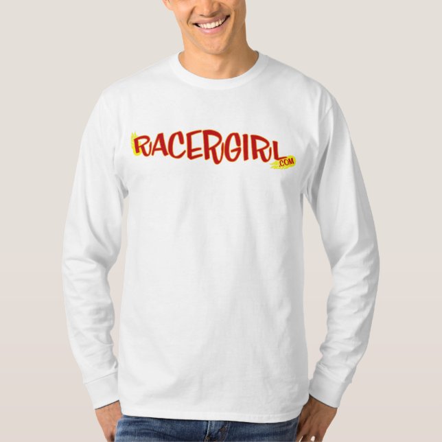 Racergirl - "wanting to win is everything" T-Shirt (Front)