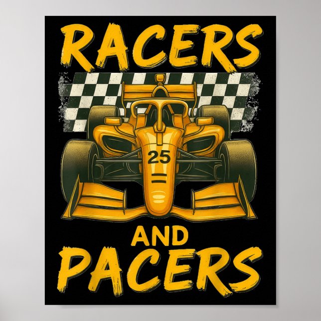 Racers And Pacers  Poster (Front)