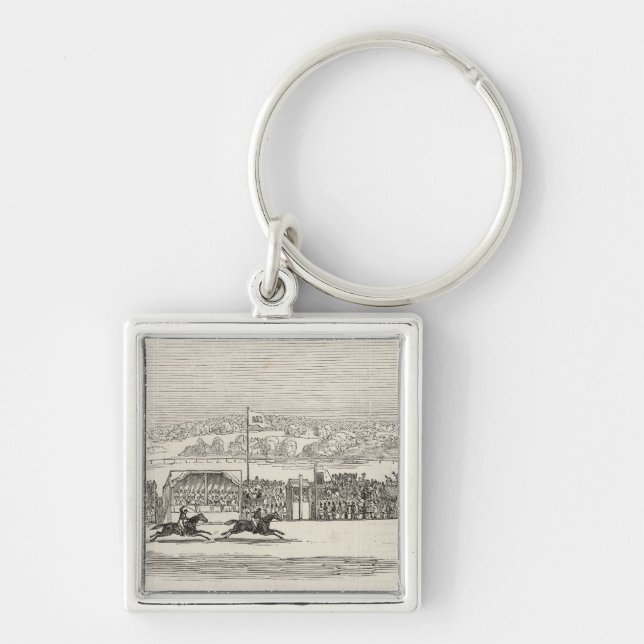 Races at Wheat Croft: Col. Thompson's 'Hamlet' Keychain (Front)