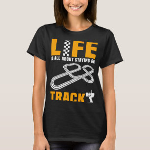 Racetrack Slotcar & Slot Car Racing T-Shirt