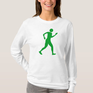 Racewalking - Grass Green T-Shirt