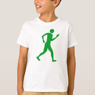Racewalking - Grass Green T-Shirt