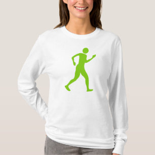 Racewalking - Martian Green T-Shirt