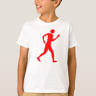 Racewalking - Red T-Shirt