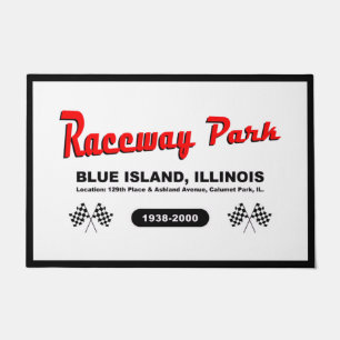 Raceway Park, Blue Island / Calumet Park, Illinois Doormat