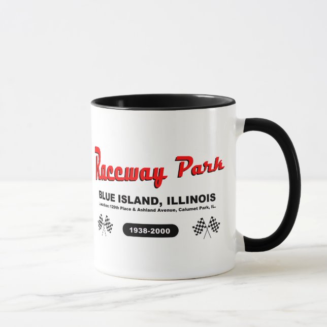 Raceway Park, Blue Island / Calumet Park, Illinois Mug (Right)