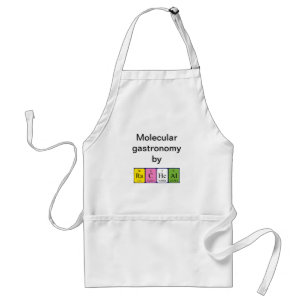 Racheal periodic table name apron