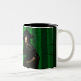 Rachel and the Angel Two-Tone Coffee Mug