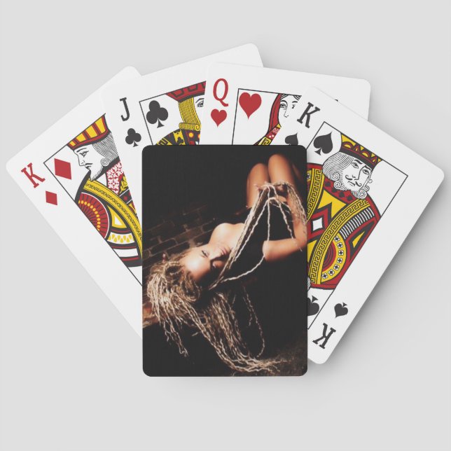 Rachel Dolezal Playing Cards (Back)
