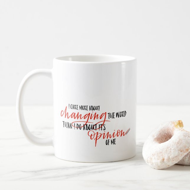 Rachel Hollis Quote Mug (With Donut)