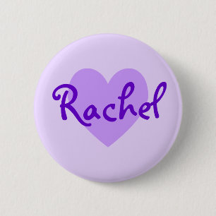 Rachel in Purple 2 Inch Round Button