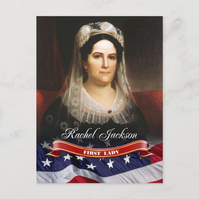 Rachel Jackson, First Lady of the U.S. Postcard (Front)