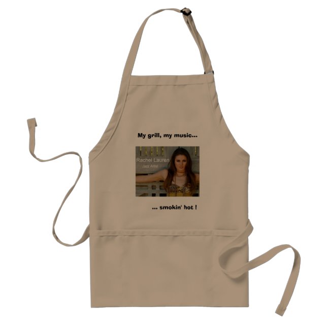 Rachel Lauren - tablier de BBQ - bronzez (Devant)