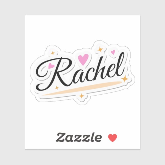 Rachel name cute design (Sheet)