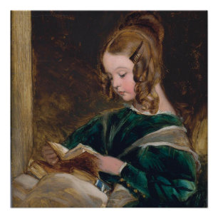 Rachel Russell girl portrait Edwin Henry Landseer  Poster