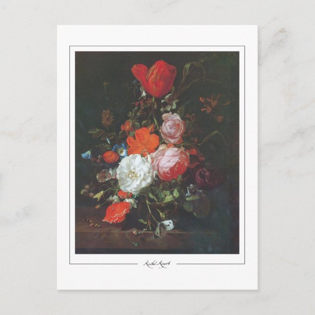 Rachel Ruysch #1 - Carte postale Art (Devant)