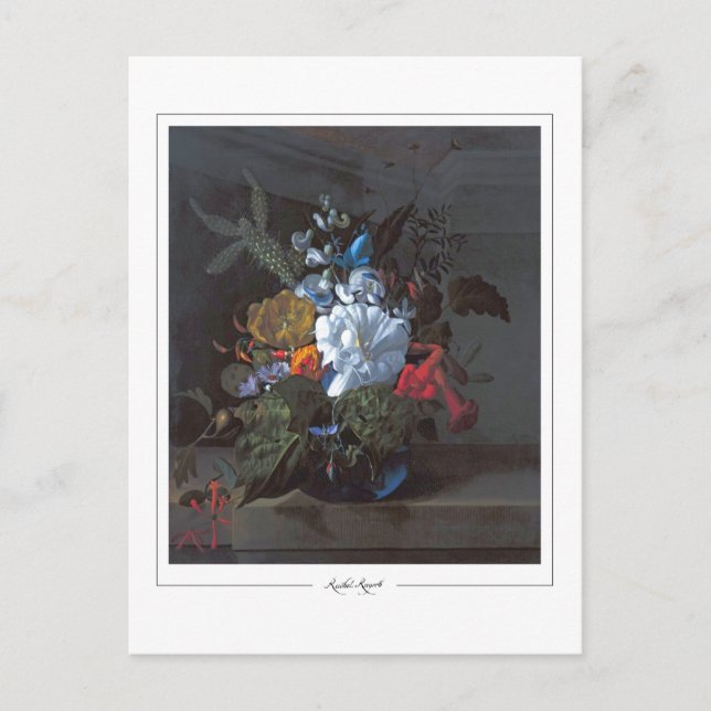 Rachel Ruysch #20 - Fine Art Postcard (Front)