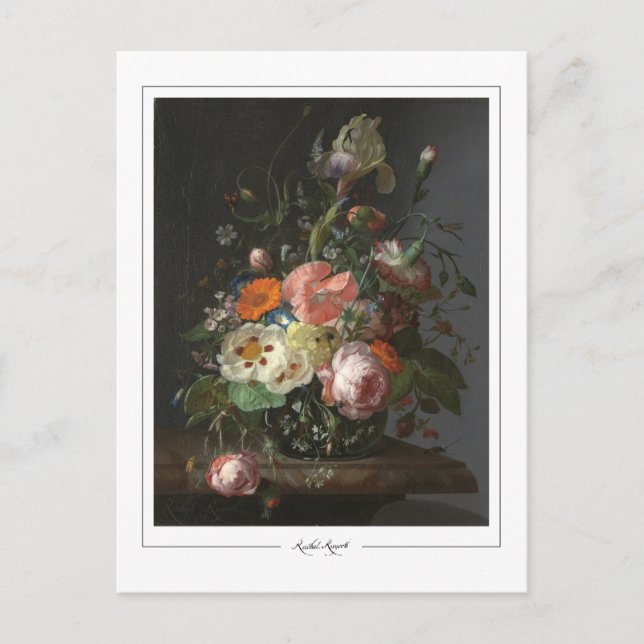 Rachel Ruysch #35 - Carte postale Art (Devant)