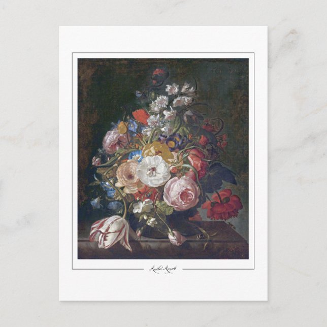 Rachel Ruysch #61 - Carte postale Art (Devant)