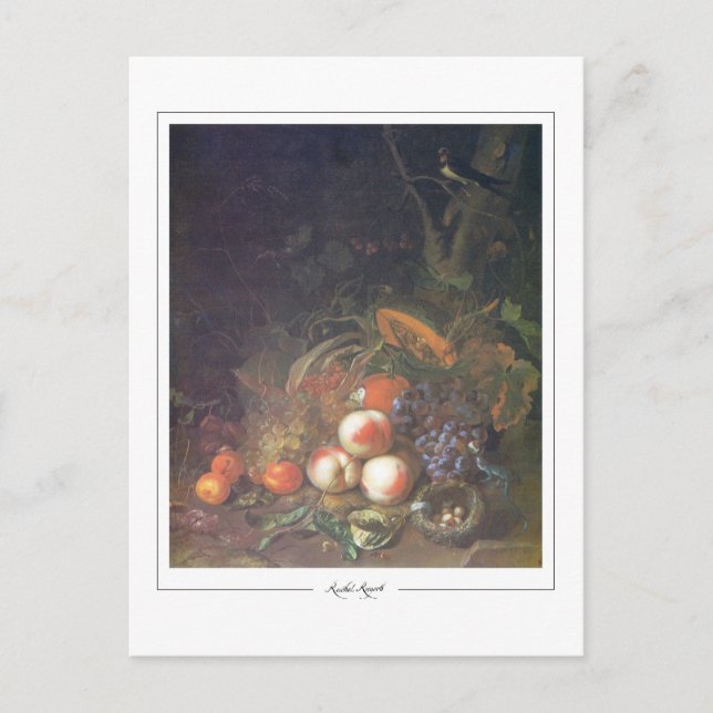 Rachel Ruysch #6 - Fine Art Postcard (Front)