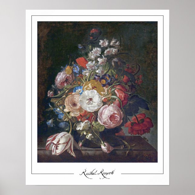 Rachel Ruysch Zedign Poster d'art #61 (Devant)