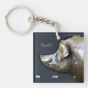 RACHEL THE PIGGY BANK KEYCHAIN