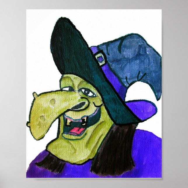 RACHET THE HALLOWEEN WITCH POSTER (Front)