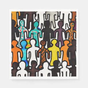 Racial Equality Collection Napkin