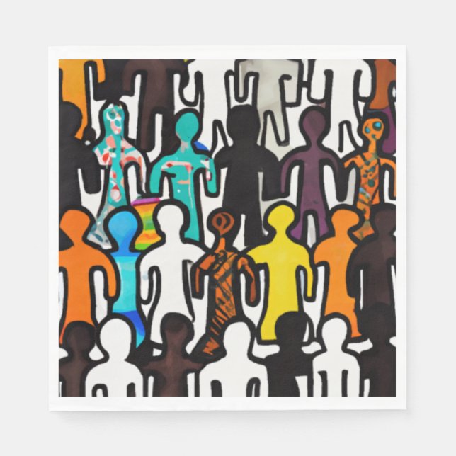 Racial Equality Collection Napkin (Front)