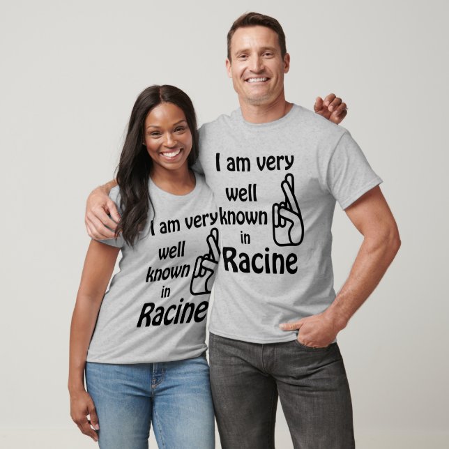 Racine Wisconsin T-shirt bien connu (Unisexe)