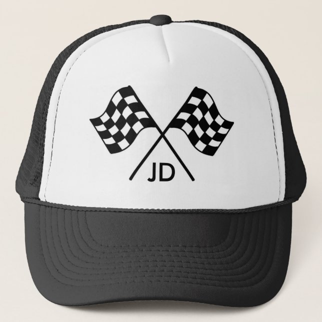 Racing Auto Racing by SRF Trucker Hat (Front)